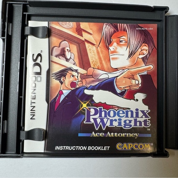 Phoenix Wright Ace Attorney (Nintendo DS) CIB Complete - Capcom Edgeworth - Picture 3 of 5